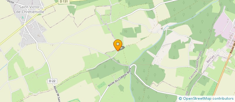 localisation de l'entreprise FERME NATURE CHEZ POLLY  CAORCHES-SAINT-NICOLAS