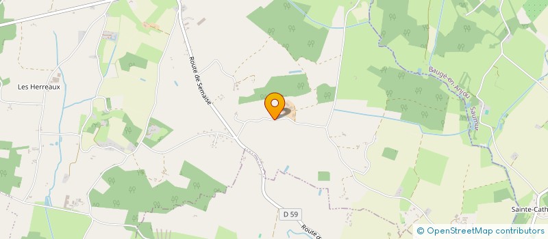 localisation de l'entreprise FERME PEDAGOGIQUE AGRI'KIDS à JARZE VILLAGES