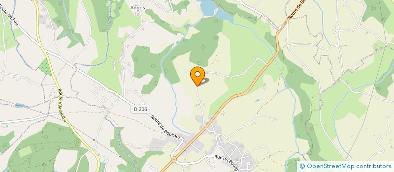 localisation de l'entreprise FERME PEHAU-BACQUE  NAVAILLES-ANGOS