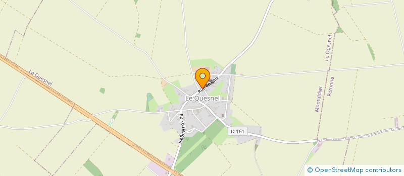 localisation de l'entreprise FERME PILLOT  LE QUESNEL