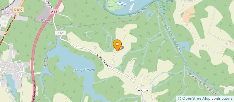 localisation de l'entreprise FERME PUYAU  SAINT-MARTIN-DE-SEIGNANX