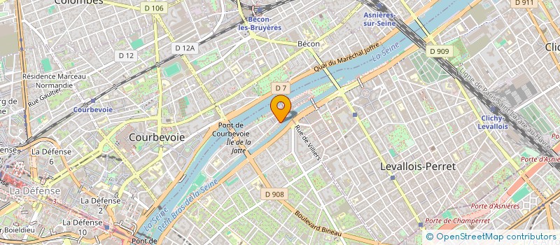 localisation de l'entreprise FERME PV24 à NEUILLY-SUR-SEINE