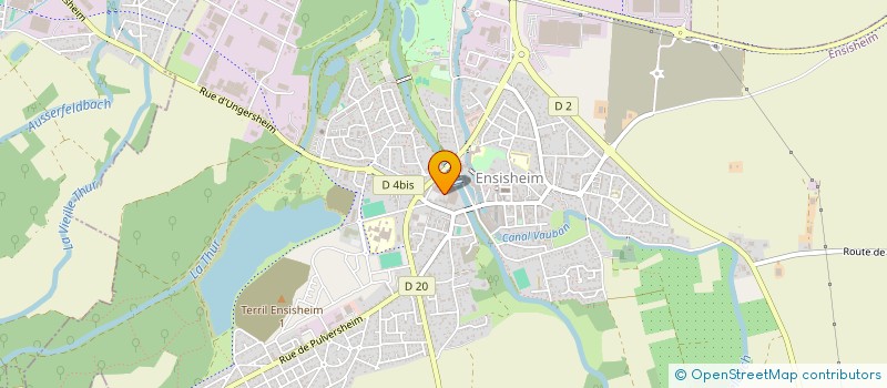 localisation de l'entreprise FERME REYMANN à RAEDERSHEIM