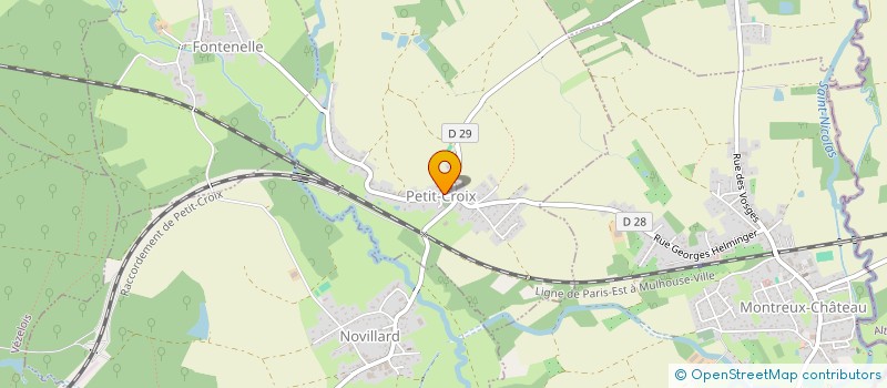 localisation de l'entreprise FERME ROUGEGOUTTE à BRETAGNE