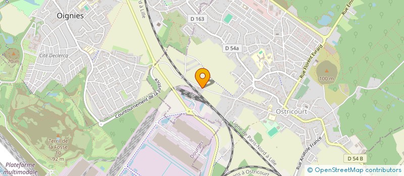 localisation de l'entreprise FERME SALAM  OSTRICOURT