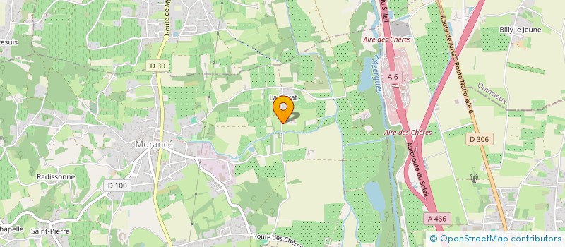 localisation de l'entreprise FERME TEIWES-MORIN  MORANCE