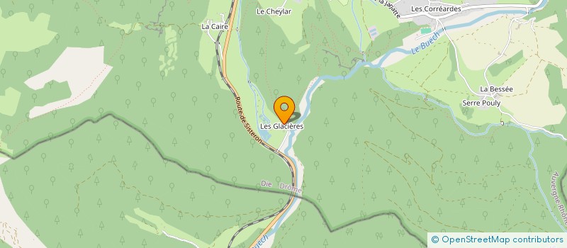 localisation de l'entreprise FERME THERANIMA  LUS-LA-CROIX-HAUTE