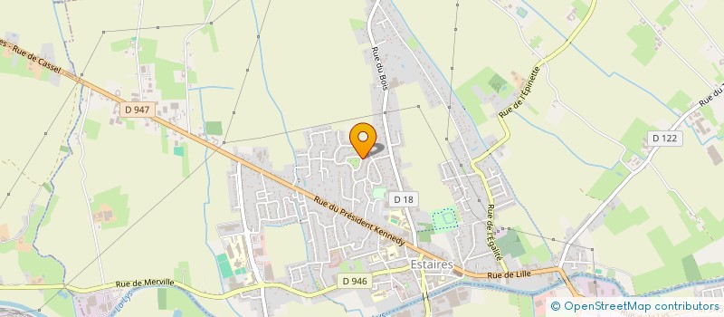 localisation de l'entreprise FERME-TOIT  ESTAIRES