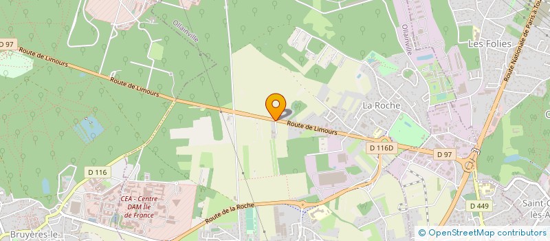 localisation de l'entreprise FERMEDOUX à OLLAINVILLE