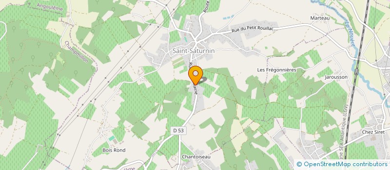 localisation de l'entreprise FERMELEC à SAINT-SATURNIN