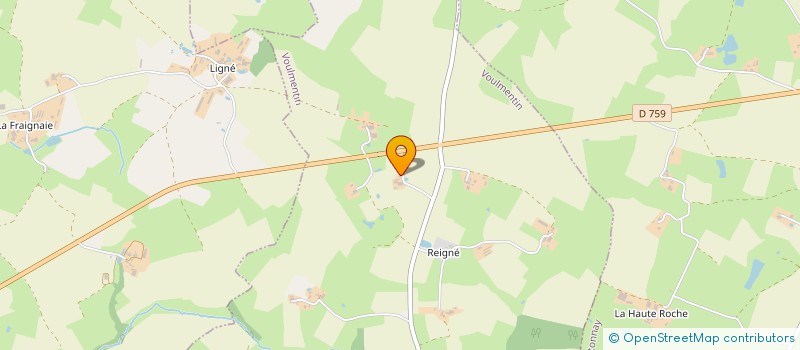 localisation de l'entreprise FERMELECT  VOULMENTIN