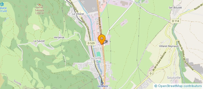 localisation de l'entreprise FERMES D'ICI  LA MURE