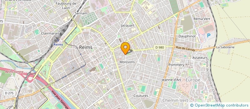 localisation de l'entreprise FERMES DE L'ETRIVAZ  REIMS