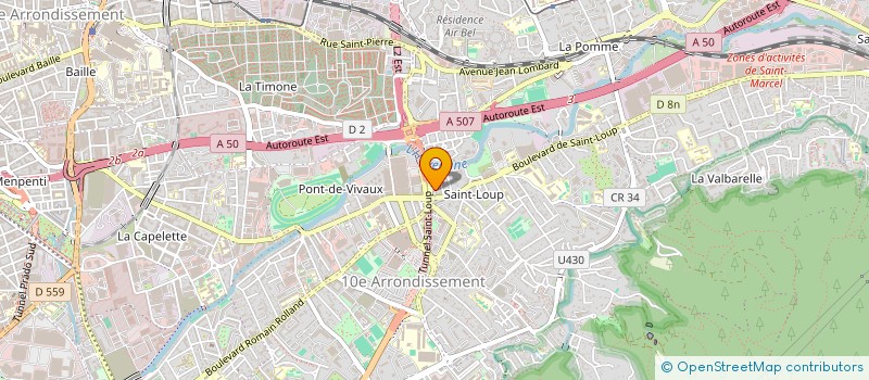 localisation de l'entreprise FERMES ET VIGNOBLES à MARSEILLE
