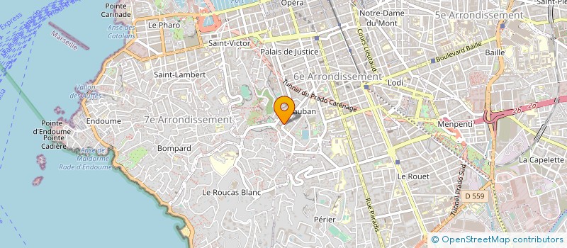 localisation de l'entreprise FERMES ET VIGNOBLES DE FRANCE à MARSEILLE