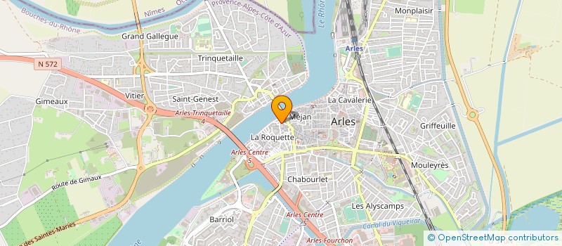 localisation de l'entreprise FERMES FRANCAISES à ARLES