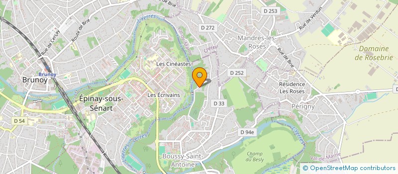 localisation de l'entreprise FERMETTE DE ROCHOPT  BOUSSY-SAINT-ANTOINE