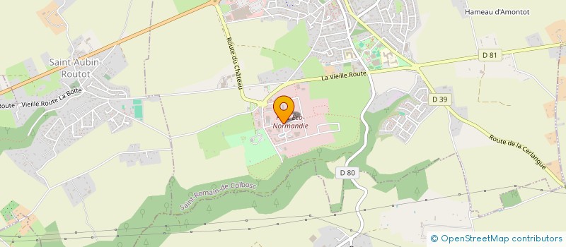 localisation de l'entreprise FERMETURE BATIMENT CONCEPT à SAINT-ROMAIN-DE-COLBOSC