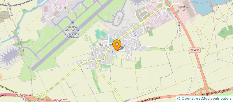 localisation de l'entreprise FERMETURE BATIMENT SAGLIANO  ENTZHEIM