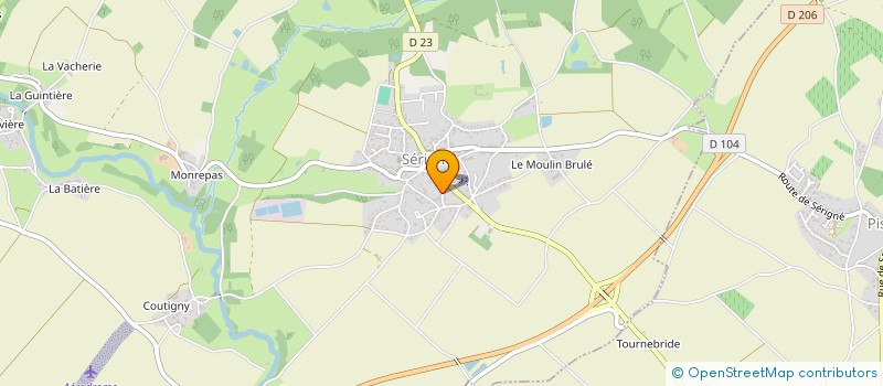 localisation de l'entreprise FERMETURE ET RENOVATION BATIMENT à FONTENAY-LE-COMTE