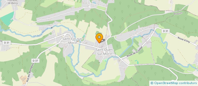 localisation de l'entreprise FERMETURE METALLERIE DU BATIMENT  SAINT-CYR-SUR-MORIN