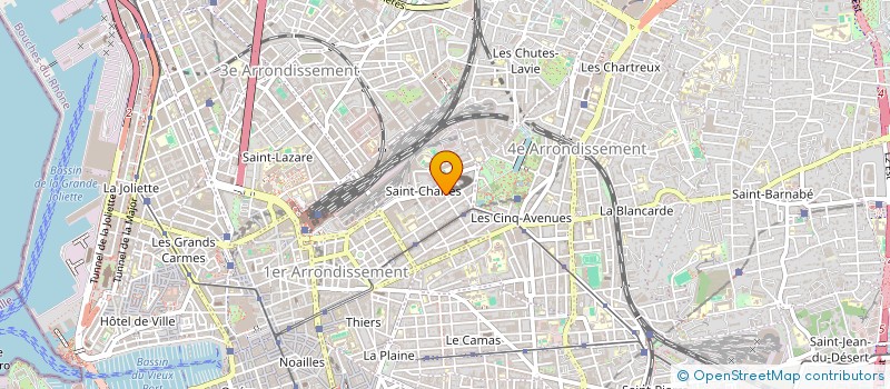 localisation de l'entreprise FERMETURES AUTOMATISMES MARSEILLAIS à MARSEILLE