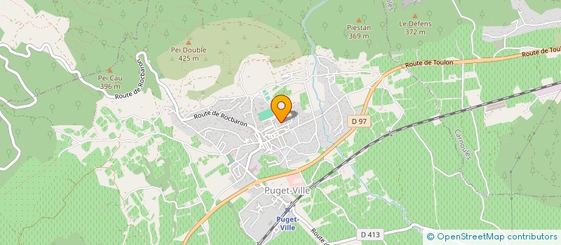 localisation de l'entreprise FERMETURES AZUR & QUALITE  PUGET-VILLE