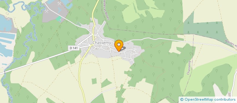 localisation de l'entreprise FERMETURES CAGNIET à CHASSEMY