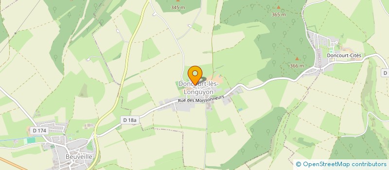 localisation de l'entreprise FERMETURES DE LORRAINE à DONCOURT-LES-LONGUYON