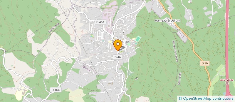 localisation de l'entreprise FERMETURES DU MIDI  GREASQUE