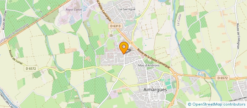 localisation de l'entreprise FERMETURES DU SUD à AIMARGUES