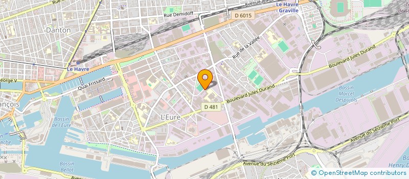 localisation de l'entreprise FERMETURES ET AUTOMATISMES DE L'ESTUAIRE à LE HAVRE