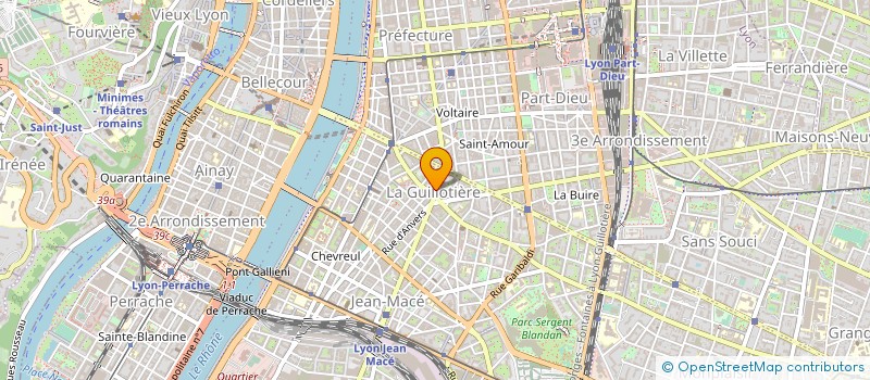 localisation de l'entreprise FERMETURES ET SECURITE à LYON