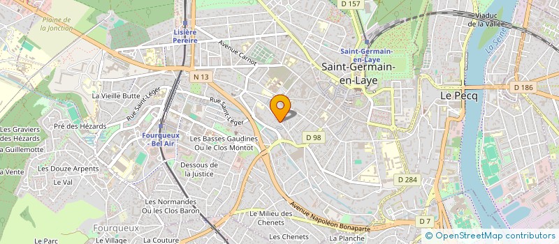 localisation de l'entreprise FERMETURES ET SECURITE POSE  SAINT-GERMAIN-EN-LAYE