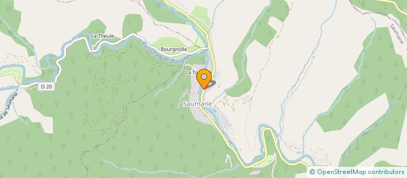 localisation de l'entreprise FERMETURES ET SECURITE VIALA  SAUMANE