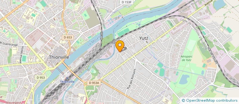 localisation de l'entreprise FERMETURES HABITAT CHRISTOPHE  OUDRENNE