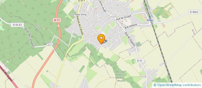 localisation de l'entreprise FERMETURES HABITAT CONFORT  BAILLEUL-SIR-BERTHOULT