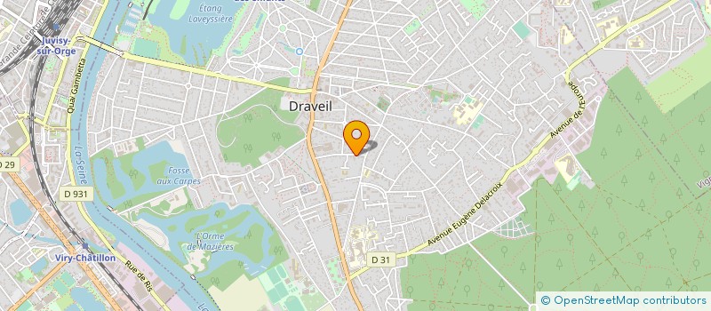 localisation de l'entreprise FERMETURES LE NOC à DRAVEIL