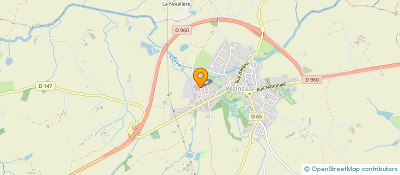 localisation de l'entreprise FERMETURES LOIRE OCEAN  VEZINS