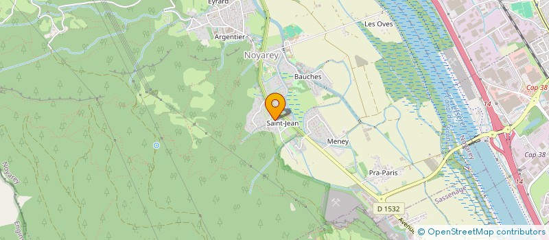 localisation de l'entreprise FERMETURES NUCERETAINE à NOYAREY