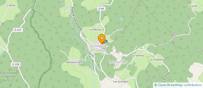 localisation de l'entreprise FERMETURES PERROUD à SAINT-ETIENNE