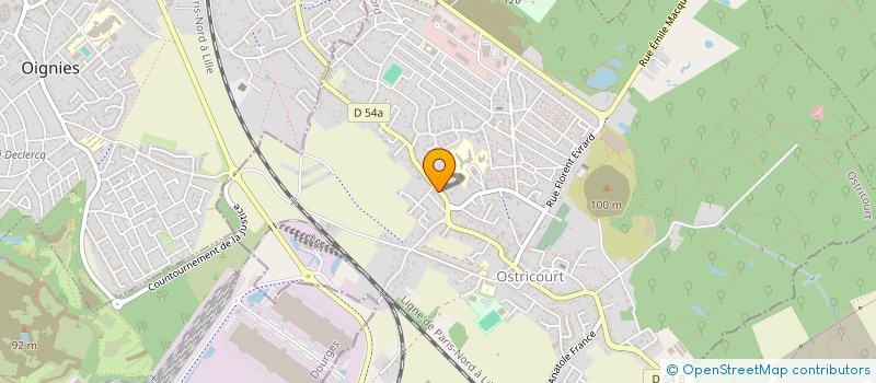 localisation de l'entreprise FERMETURES POSE ET SERVICES  OSTRICOURT