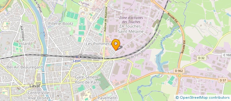 localisation de l'entreprise FERMETURES PRO à LAVAL