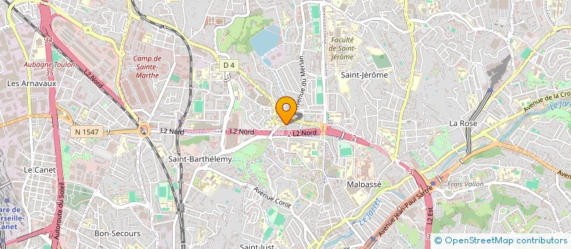 localisation de l'entreprise FERMETURES RIGAT à MARSEILLE 13