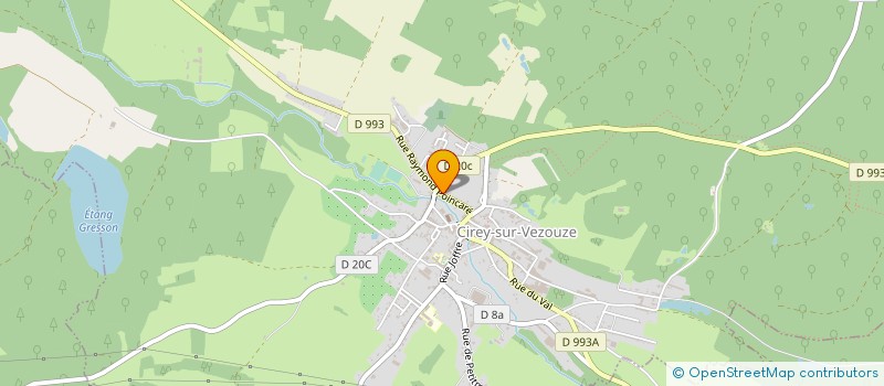 localisation de l'entreprise FERMETURES S.R.T. PRO LORRAINE à CIREY-SUR-VEZOUZE