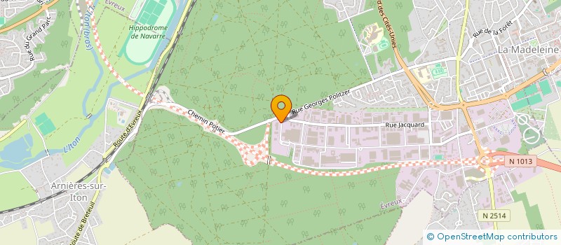 localisation de l'entreprise FERMETURES VENTOISES à EVREUX