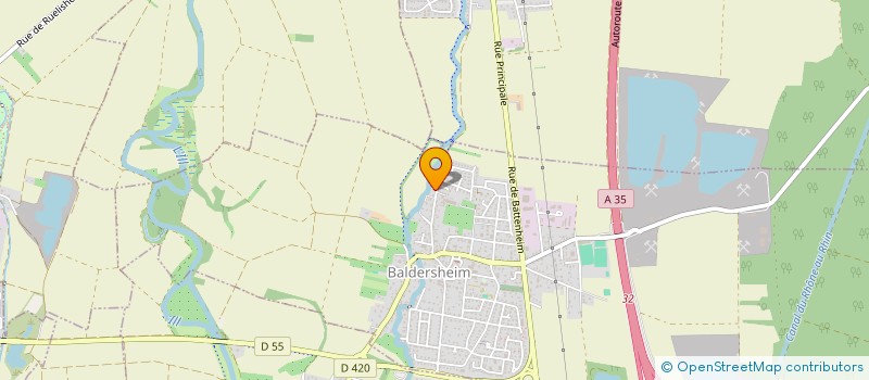 localisation de l'entreprise FERMETURES VONTHRON à BATTENHEIM