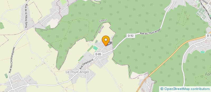 localisation de l'entreprise FERMEX  LE THUIT DE L'OISON