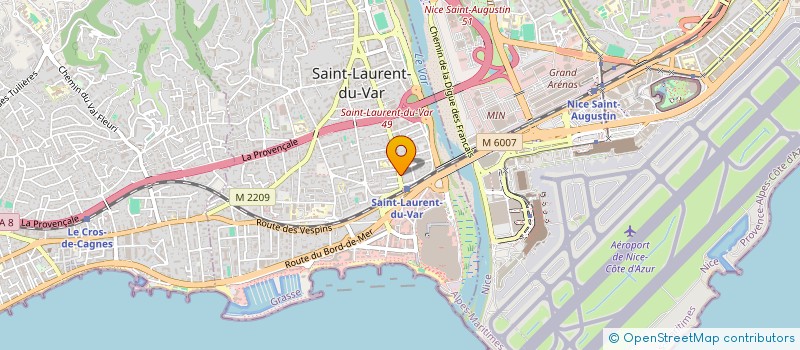 localisation de l'entreprise FERMINT à SAINT-LAURENT-DU-VAR