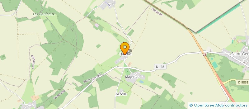 localisation de l'entreprise FERMISOL  SAINT-GERVAIS